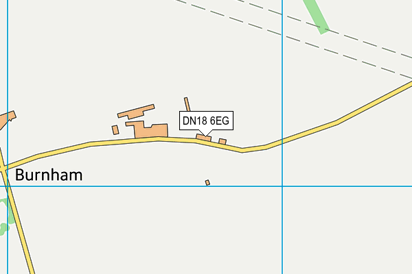 DN18 6EG map - OS VectorMap District (Ordnance Survey)
