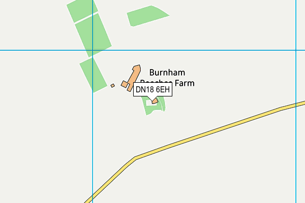 DN18 6EH map - OS VectorMap District (Ordnance Survey)