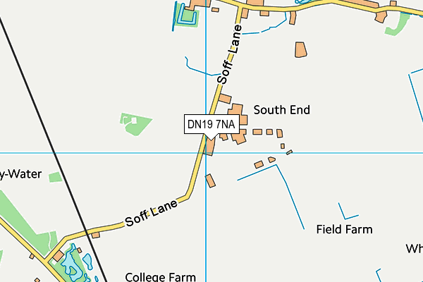DN19 7NA map - OS VectorMap District (Ordnance Survey)