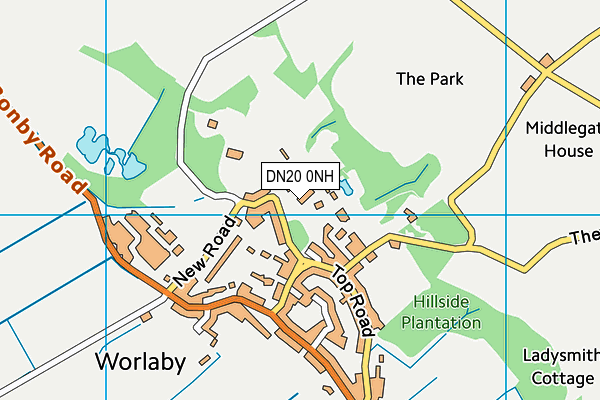 Map of THE PASTRY ROOM LTD at district scale