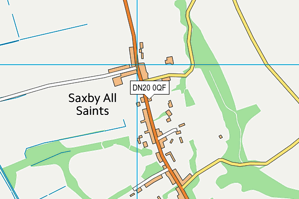 DN20 0QF map - OS VectorMap District (Ordnance Survey)