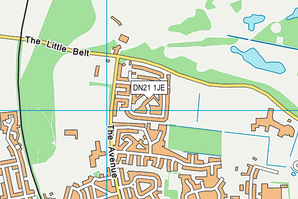 Map of TELE2MARKET LIMITED at district scale