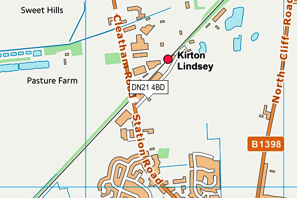 Map of KIRTON SECTIONAL BUILDINGS LIMITED at district scale
