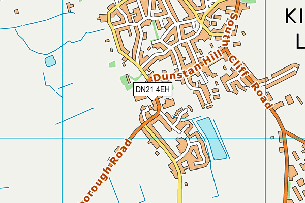 Kirton Lindsey Primary School map (DN21 4EH) - OS VectorMap District (Ordnance Survey)
