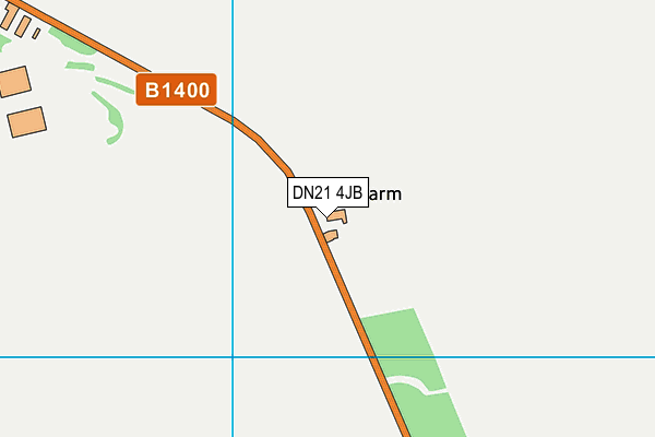 DN21 4JB map - OS VectorMap District (Ordnance Survey)