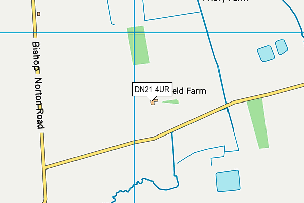 DN21 4UR map - OS VectorMap District (Ordnance Survey)