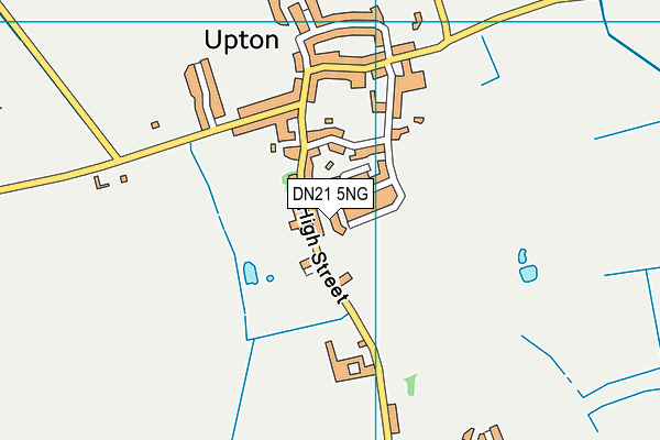 DN21 5NG map - OS VectorMap District (Ordnance Survey)