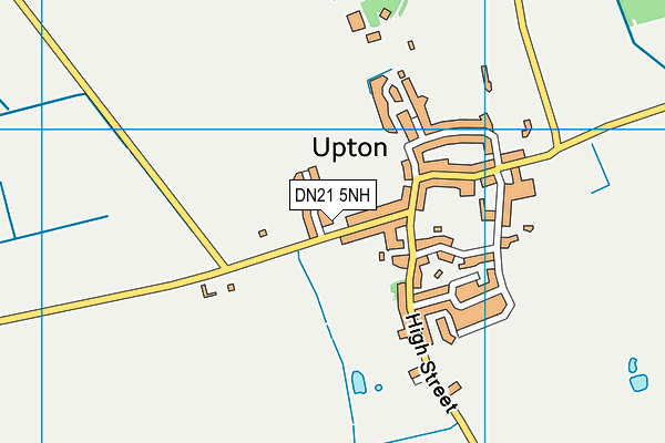 Map of UPTON VILLAGE SHOP LIMITED at district scale