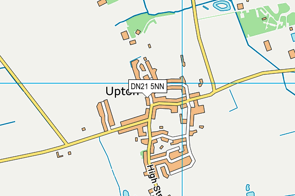 DN21 5NN map - OS VectorMap District (Ordnance Survey)