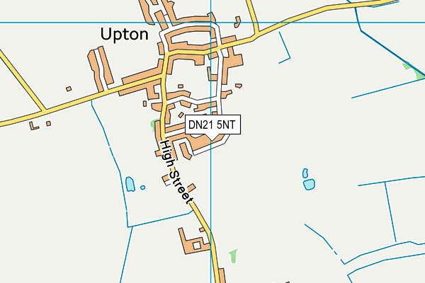 DN21 5NT map - OS VectorMap District (Ordnance Survey)