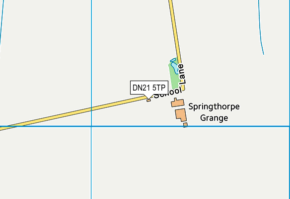 DN21 5TP map - OS VectorMap District (Ordnance Survey)