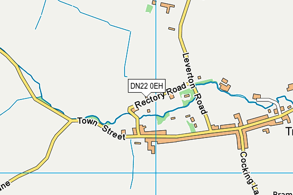 DN22 0EH map - OS VectorMap District (Ordnance Survey)