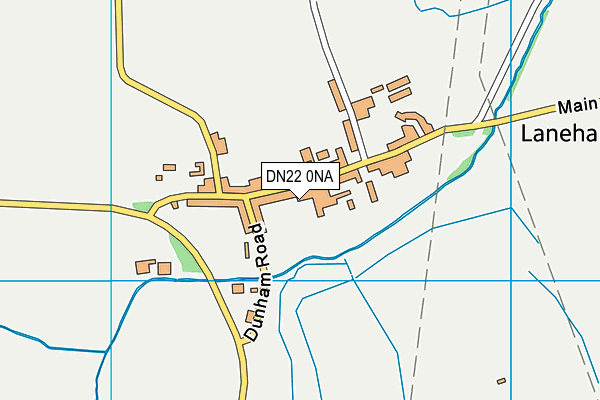 DN22 0NA map - OS VectorMap District (Ordnance Survey)