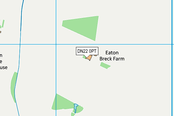 DN22 0PT map - OS VectorMap District (Ordnance Survey)