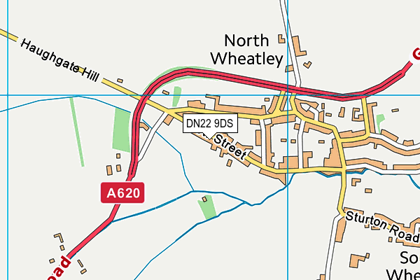 Map of NAISH (WHEATLEY) LIMITED at district scale