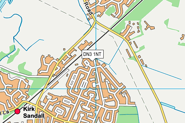 DN3 1NT map - OS VectorMap District (Ordnance Survey)