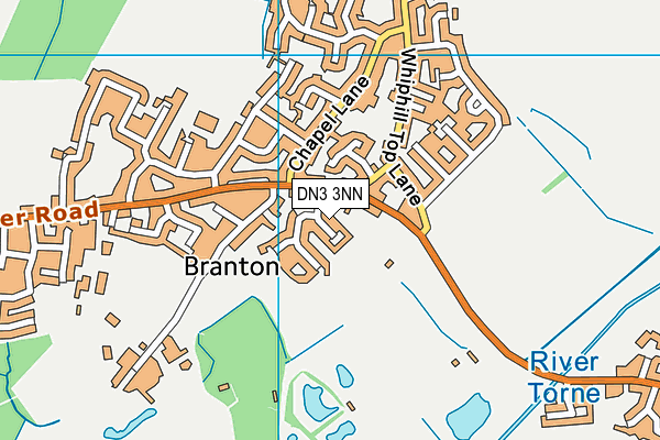 DN3 3NN map - OS VectorMap District (Ordnance Survey)