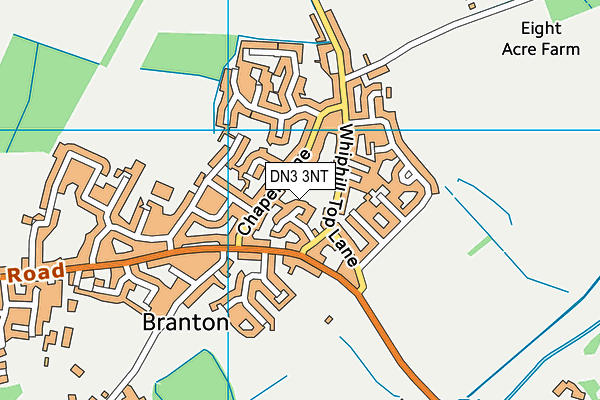 DN3 3NT map - OS VectorMap District (Ordnance Survey)