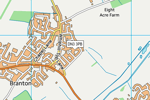 DN3 3PB map - OS VectorMap District (Ordnance Survey)