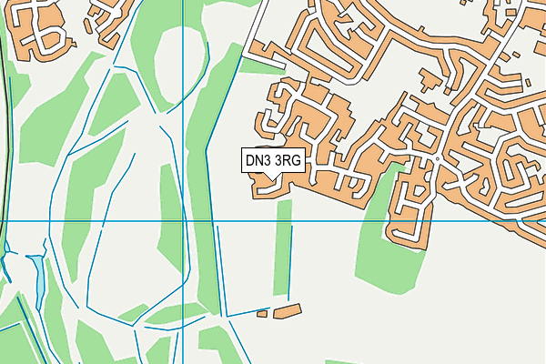 DN3 3RG map - OS VectorMap District (Ordnance Survey)