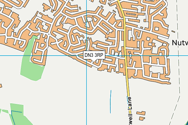 DN3 3RP map - OS VectorMap District (Ordnance Survey)