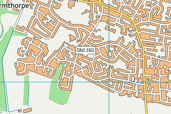 DN3 3SQ map - OS VectorMap District (Ordnance Survey)