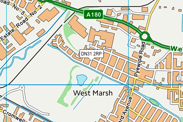 DN31 2RP map - OS VectorMap District (Ordnance Survey)