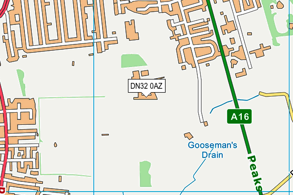 Oasis Academy Wintringham map (DN32 0AZ) - OS VectorMap District (Ordnance Survey)