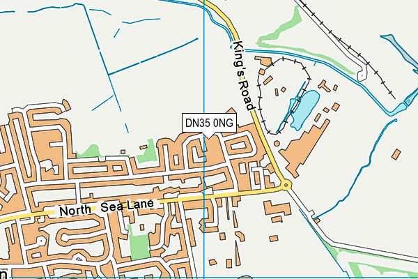 DN35 0NG map - OS VectorMap District (Ordnance Survey)