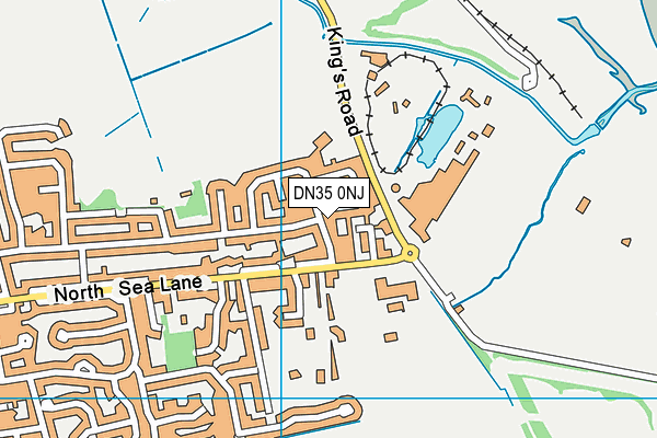 DN35 0NJ map - OS VectorMap District (Ordnance Survey)