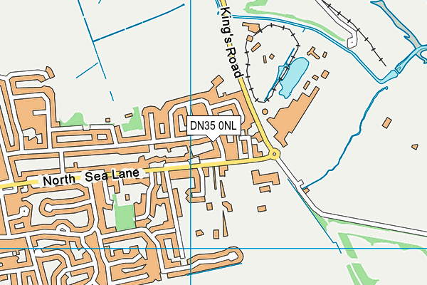 DN35 0NL map - OS VectorMap District (Ordnance Survey)