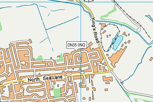 DN35 0NQ map - OS VectorMap District (Ordnance Survey)