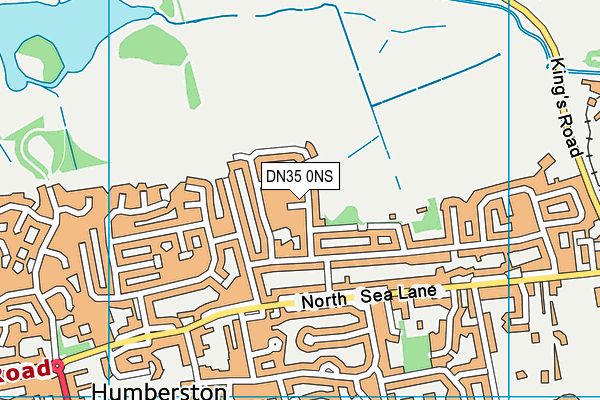 DN35 0NS map - OS VectorMap District (Ordnance Survey)