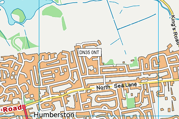 DN35 0NT map - OS VectorMap District (Ordnance Survey)