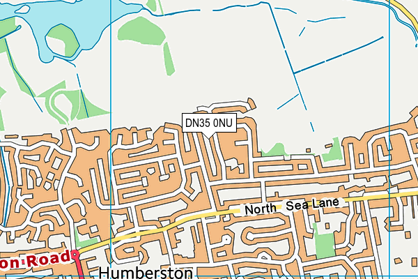 DN35 0NU map - OS VectorMap District (Ordnance Survey)