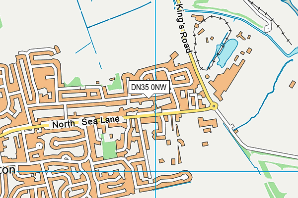 DN35 0NW map - OS VectorMap District (Ordnance Survey)