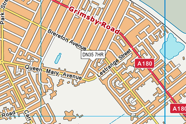 DN35 7HR map - OS VectorMap District (Ordnance Survey)