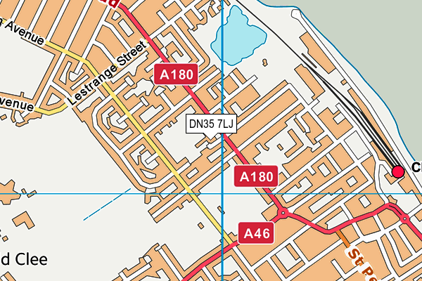 Reynolds Primary Academy map (DN35 7LJ) - OS VectorMap District (Ordnance Survey)