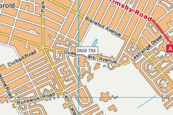 DN35 7SX map - OS VectorMap District (Ordnance Survey)