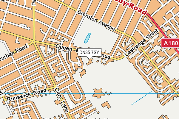 DN35 7SY map - OS VectorMap District (Ordnance Survey)