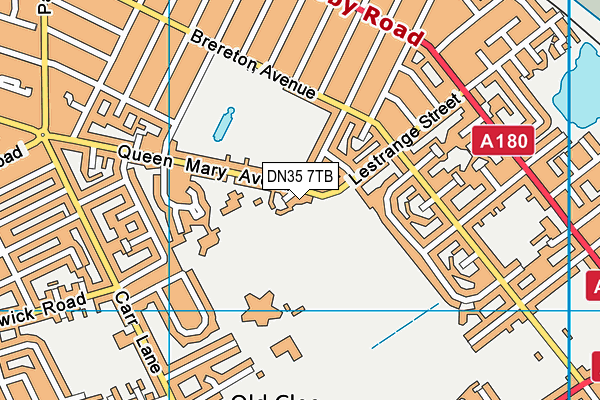 DN35 7TB map - OS VectorMap District (Ordnance Survey)
