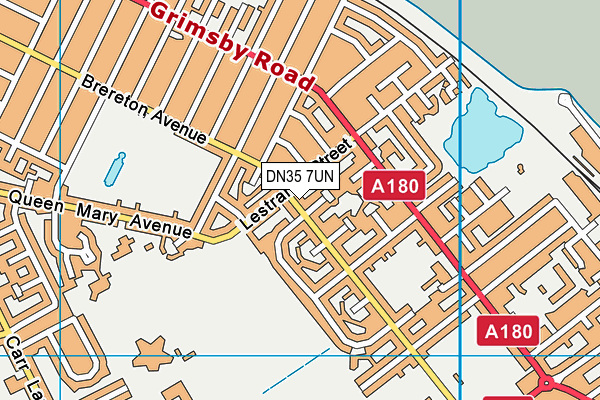 DN35 7UN map - OS VectorMap District (Ordnance Survey)