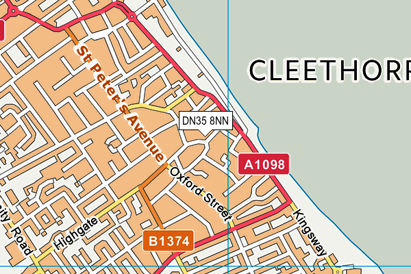 Map of THE BESPOKE STREET FOOD COMPANY LTD at district scale
