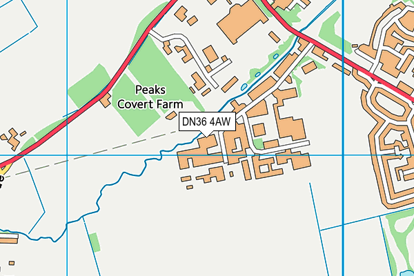 Map of VINTAGE LINCS (GY) LIMITED at district scale