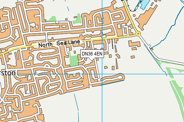 DN36 4EN map - OS VectorMap District (Ordnance Survey)
