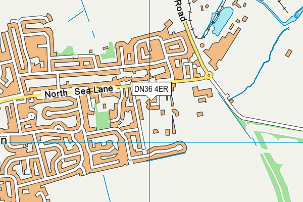 DN36 4ER map - OS VectorMap District (Ordnance Survey)