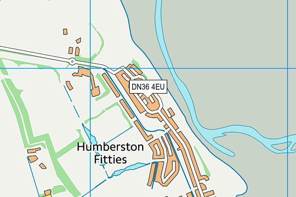 DN36 4EU map - OS VectorMap District (Ordnance Survey)