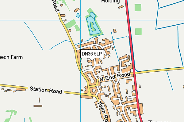 Map of GT HEATING LTD at district scale