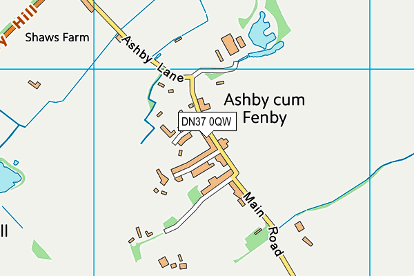Map of ASPEN PARK MANAGEMENT COMPANY (BARNOLDBY-LE-BECK) LIMITED at district scale