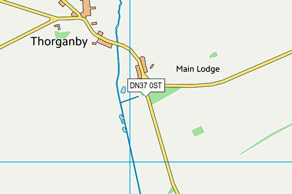 DN37 0ST map - OS VectorMap District (Ordnance Survey)